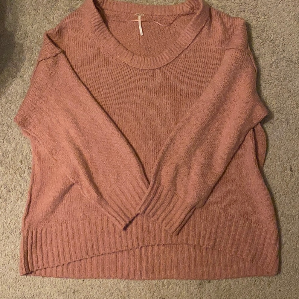 Free People oversized sweater